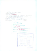 Italian Politicians: REMO GASPARI - Vintage Photograph