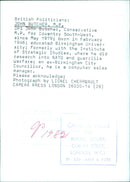 British Politician John Butcher, M.P. - Vintage Photograph