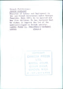 JOSEPH FONTANET Minister of Labour and Employment in the new French Government - Vintage Photograph