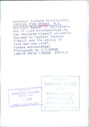 CAPTAIN JOHN BROOKE M.P. - Vintage Photograph