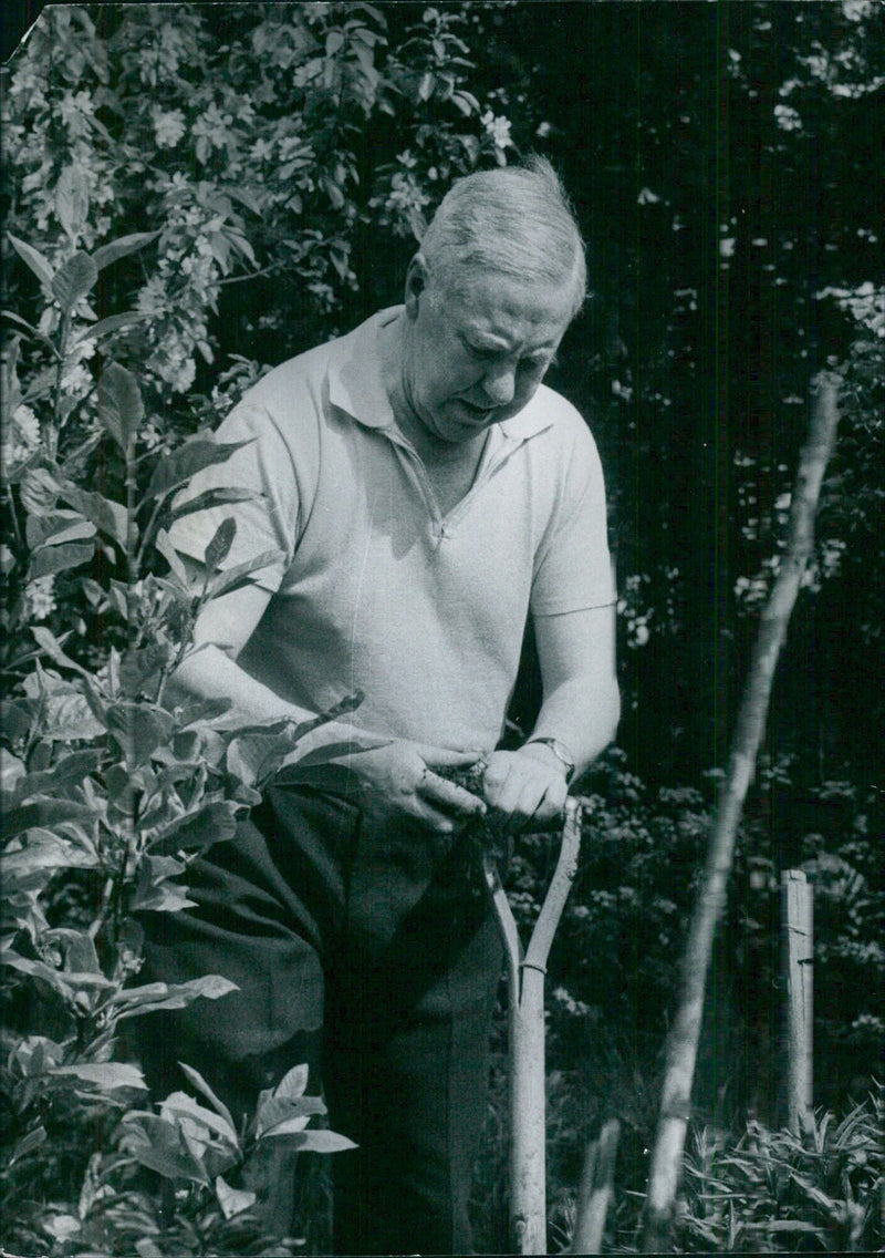 Henry Brooke at Home - Vintage Photograph