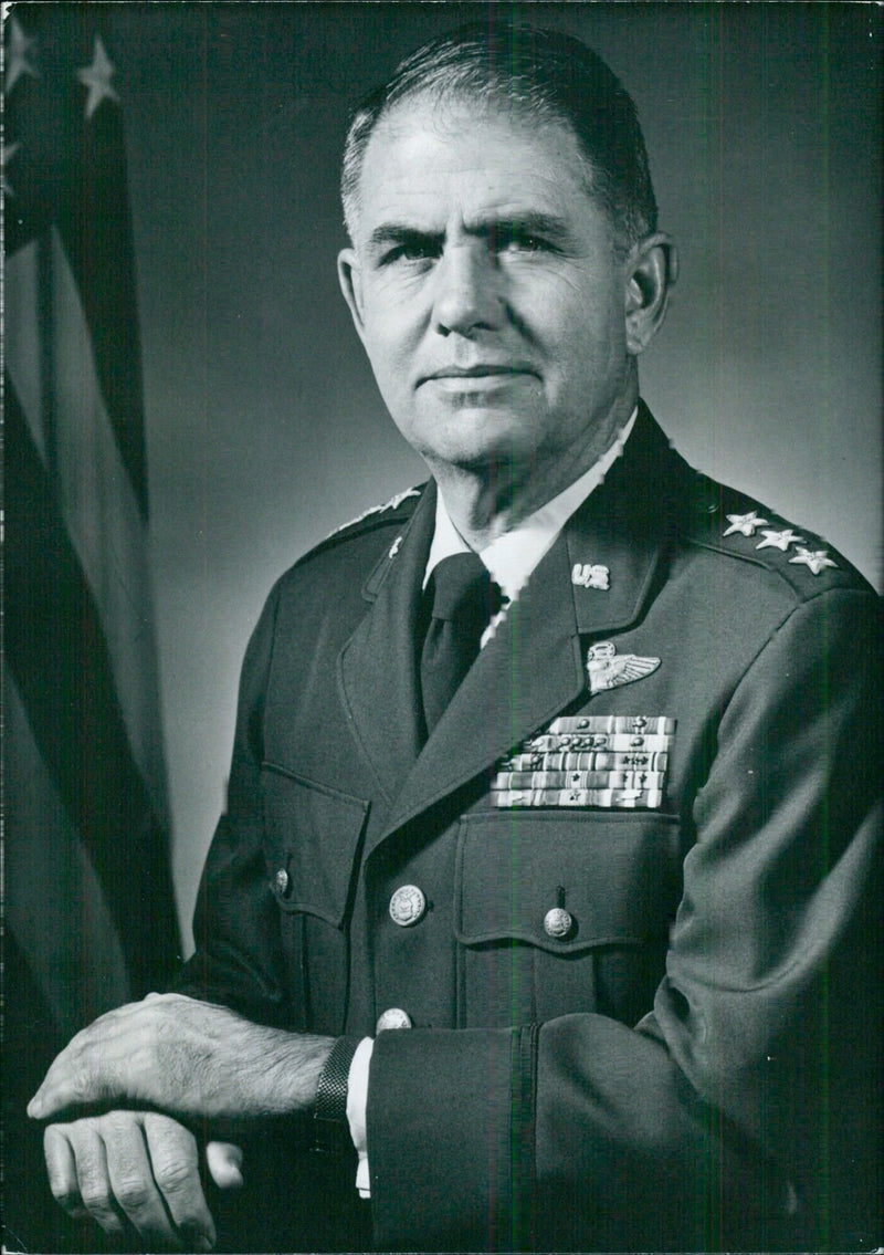 Lt.-Gen. Marion L. Boswell of the U.S. Air Force - Vintage Photograph