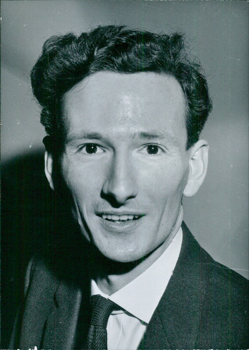 Terry Boston, Labour candidate for Faversham - Vintage Photograph