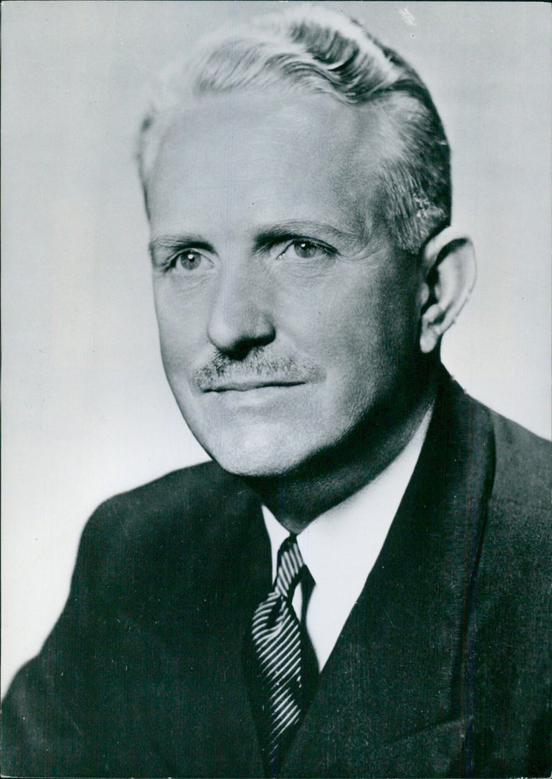 Congressman Fred E. Busbey, Republican Member of the House of Representatives for the 3rd District, Illinois. - Vintage Photograph