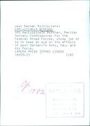 H West German Politicians: KARL-WILHELM BERKHAN OPS - Vintage Photograph