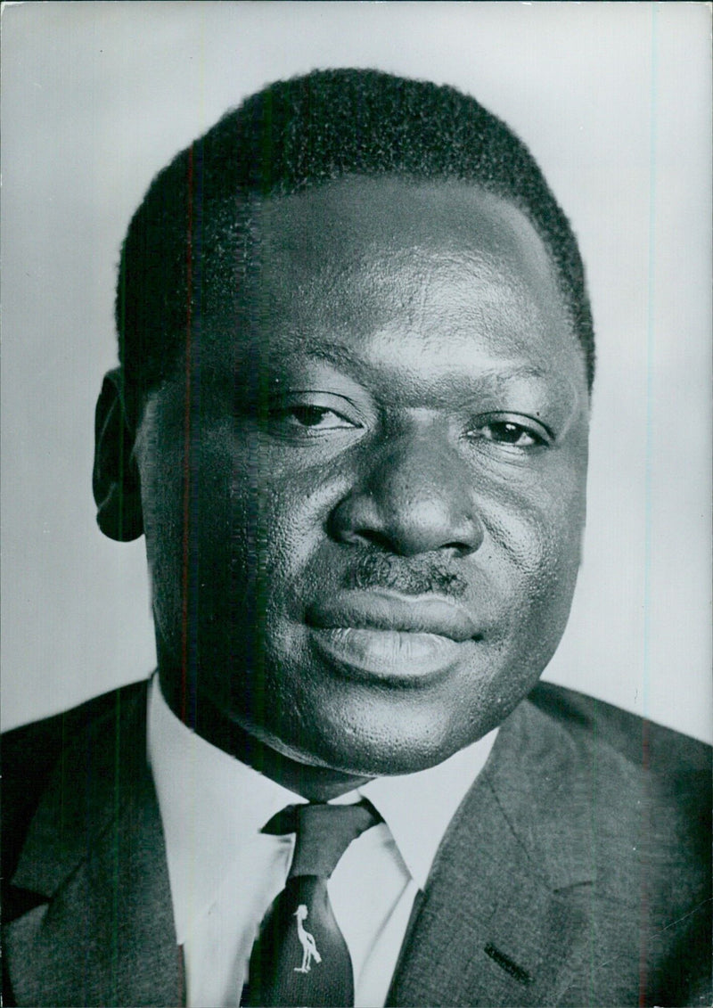 Otema Allimadi, Permanent Representative of Uganda to the United Nations - Vintage Photograph