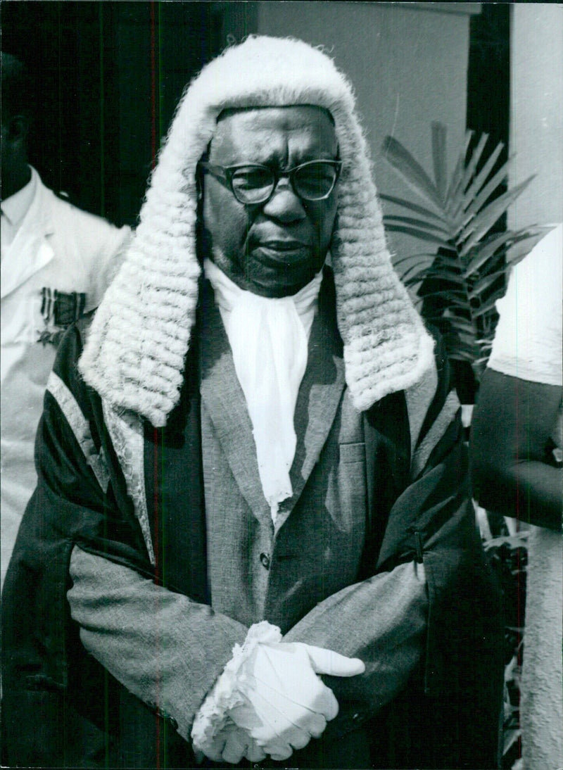 Aubrey P. Alleyne, Speaker of the House of Assembly in British Guiana - Vintage Photograph