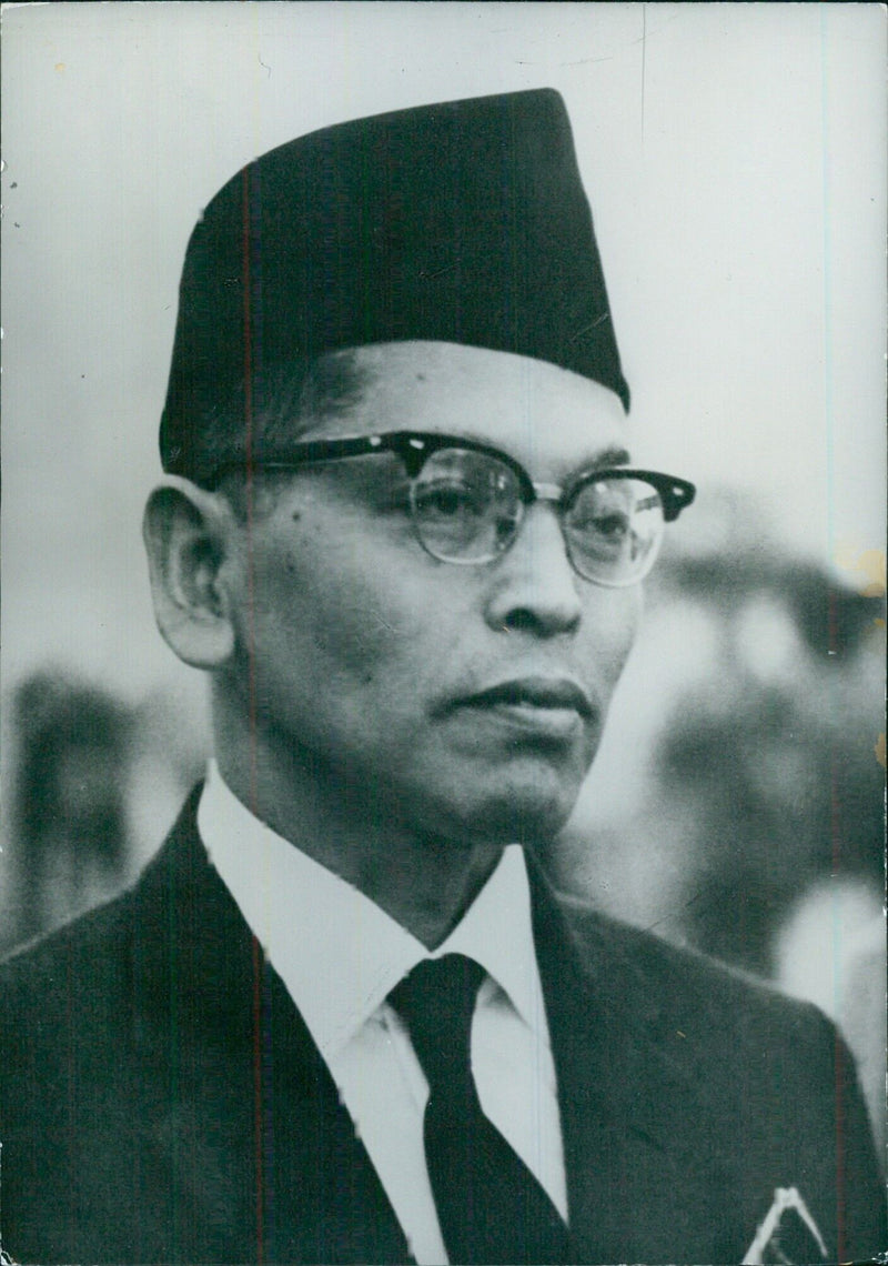 DR A. MUKTI ALI, Minister for Religious Affairs - Vintage Photograph