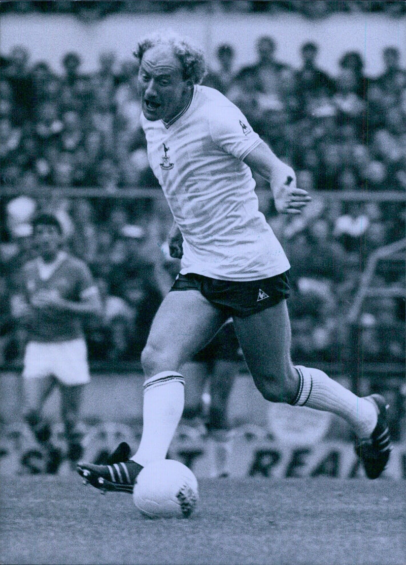 Alan Brazil, former Scotland international and star of Tottenham Hotspurs - Vintage Photograph