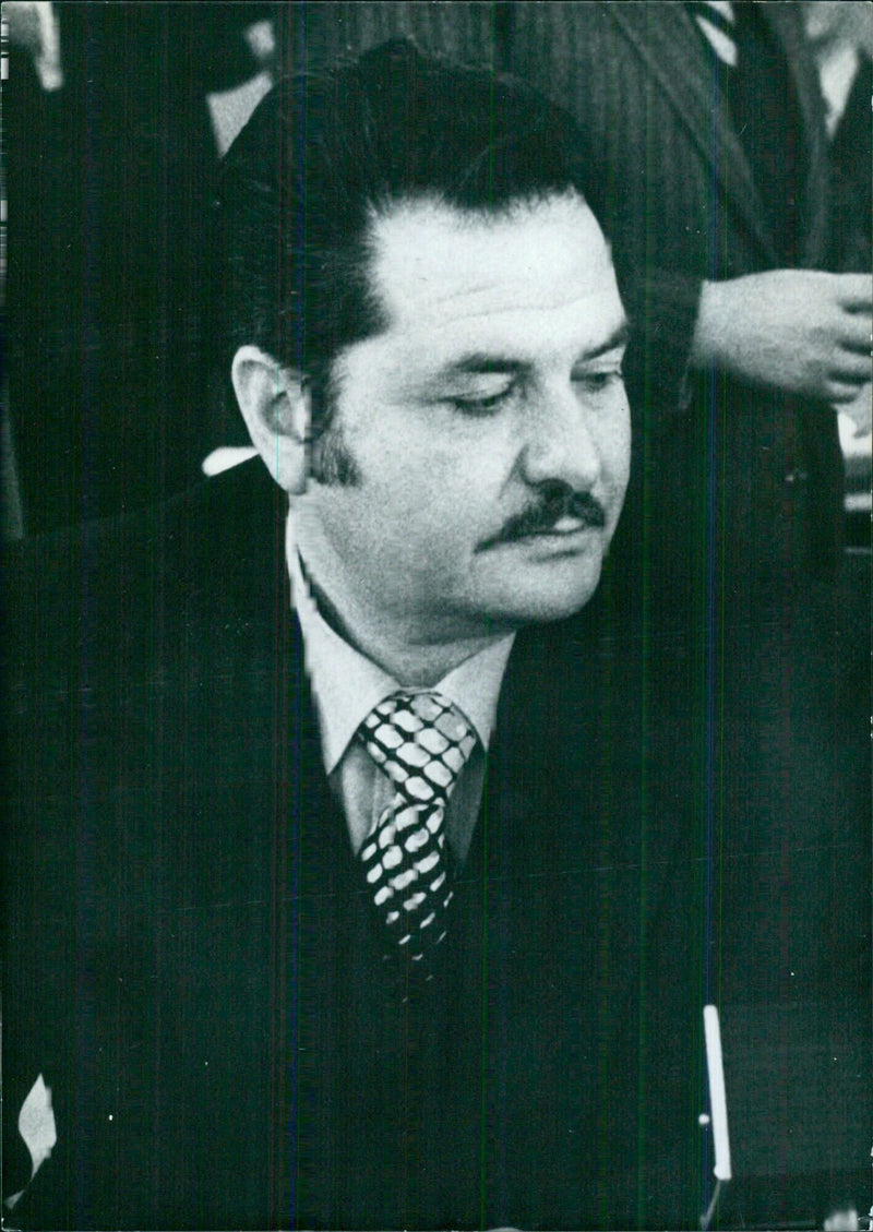 BERNARD BERG, Vice-President of the Luxembourg Government and Minister for Labour and Social Security - Vintage Photograph