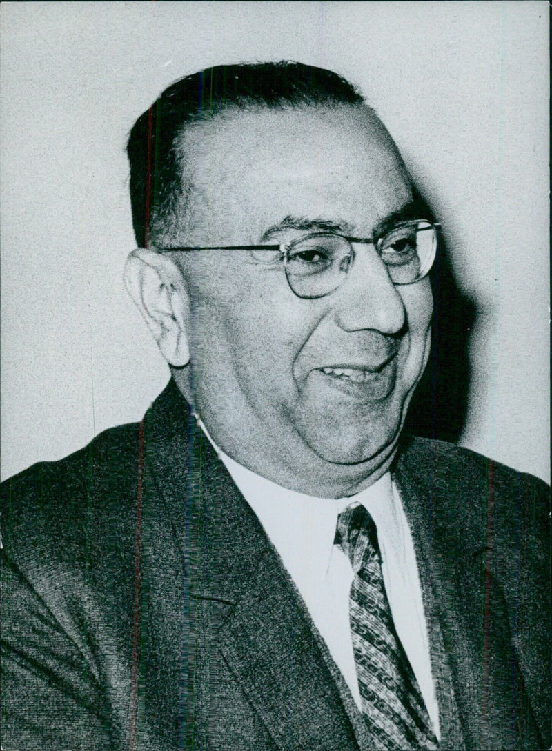 DR. AHMED MUSTAFA AHMED Minister of Scientific Research, United Arab Republic - Vintage Photograph