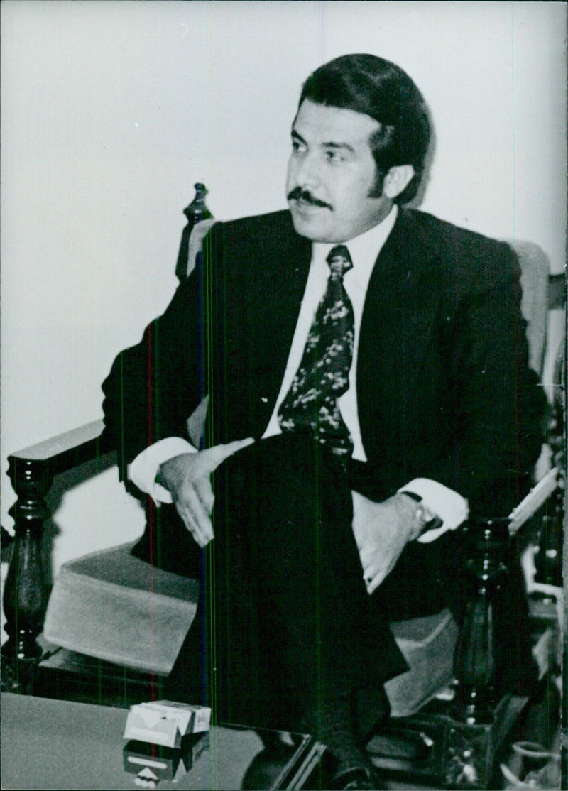 Ahmed Iskander Ahmed, Syria's Minister of Information - Vintage Photograph