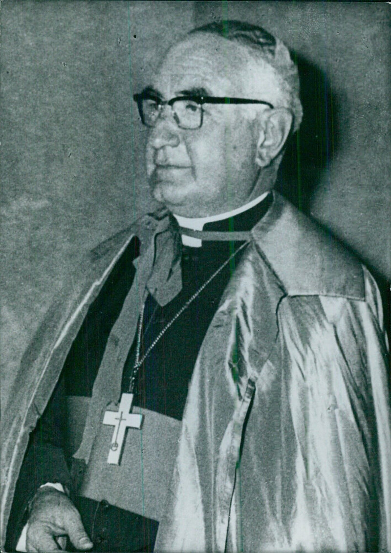 Italian Church Leaders: Cardinal Bertoli - Vintage Photograph