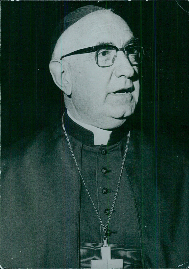 Papal Crowning Ceremony - Vintage Photograph