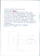 JUAN MARI BRAS, Secretary-General of the MPI, the Puerto Rican Independence Movement - Vintage Photograph