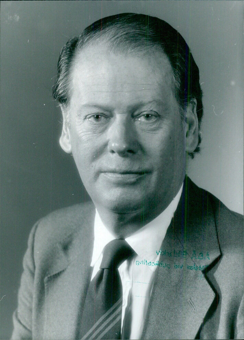 British Politician Anthony Berry, M.P. - Vintage Photograph