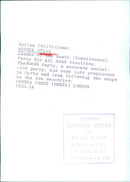 Syrian Politicians: MICHEL AFLAK - Vintage Photograph