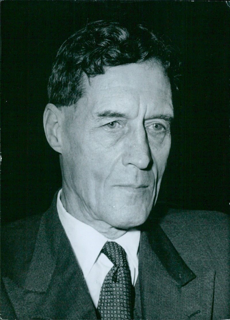 Professor P. M. S. Blackett, President of the British Association for the Advancement of Science, 1957 - Vintage Photograph