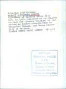 ROBERT ALEXANDER BREWER, Liberian Secretary of Defence since 1964 - Vintage Photograph