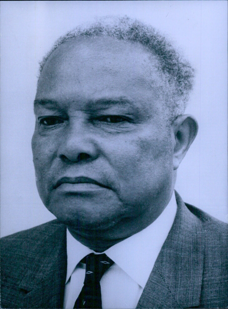 ROBERT ALEXANDER BREWER, Liberian Secretary of Defence since 1964 - Vintage Photograph