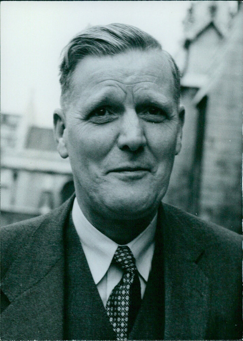 British Politician Fred Blackburn, M.P. - Vintage Photograph