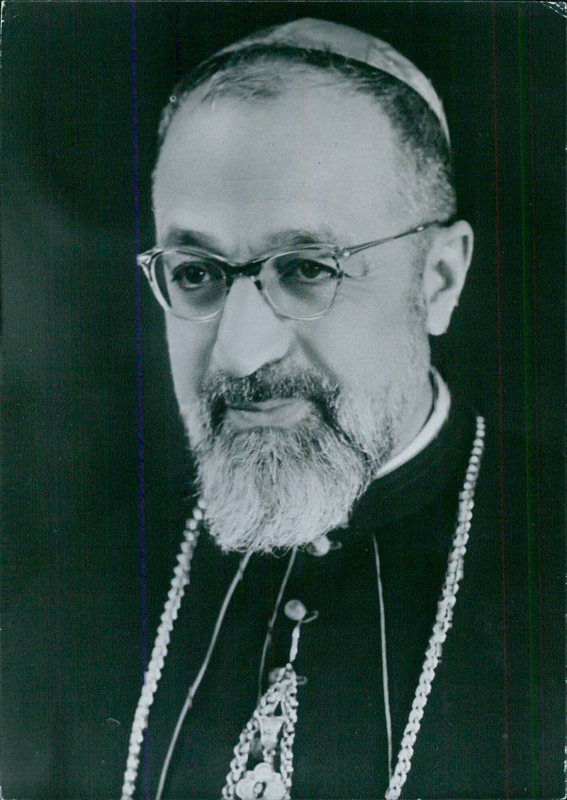 AGI CARDINAL AGAGIANTAN. D PATRIARCH OF CILICIA OF THE ARMENIANS - Vintage Photograph