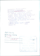 Icelandic Politician Matthias Bjarnason - Vintage Photograph