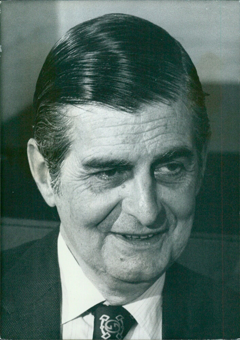 Greek Politician Dimitri S. Bitsios, Minister of Foreign Affairs - Vintage Photograph