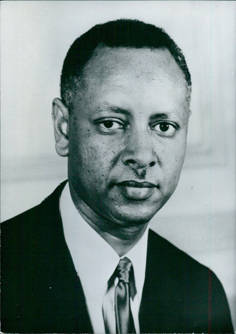 Sudanese Politicians: PROFESSOR AHMED ABDEL RAHMAN EL AGIB Minister of Industry and Minerals - Vintage Photograph