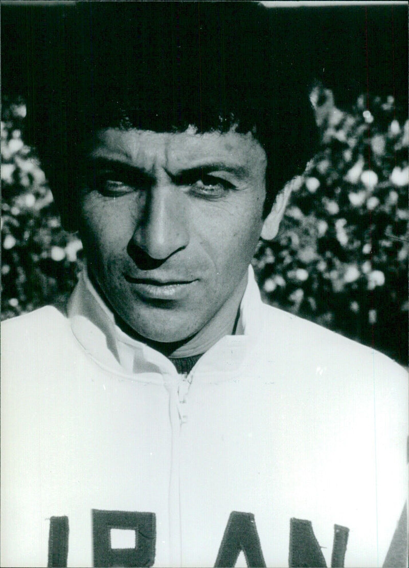 Iranian Footballer Hassan Nayed - Vintage Photograph