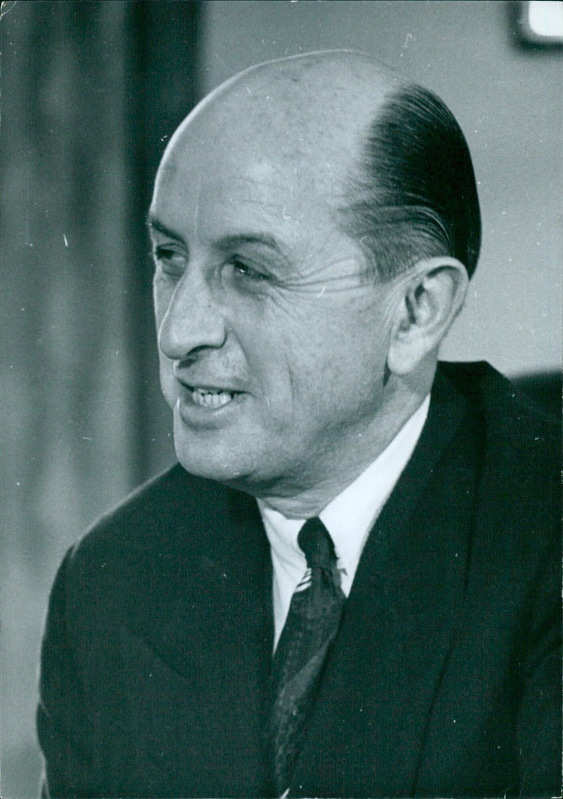 Eugene Black, President of the International Bank for Reconstruction and Development - Vintage Photograph