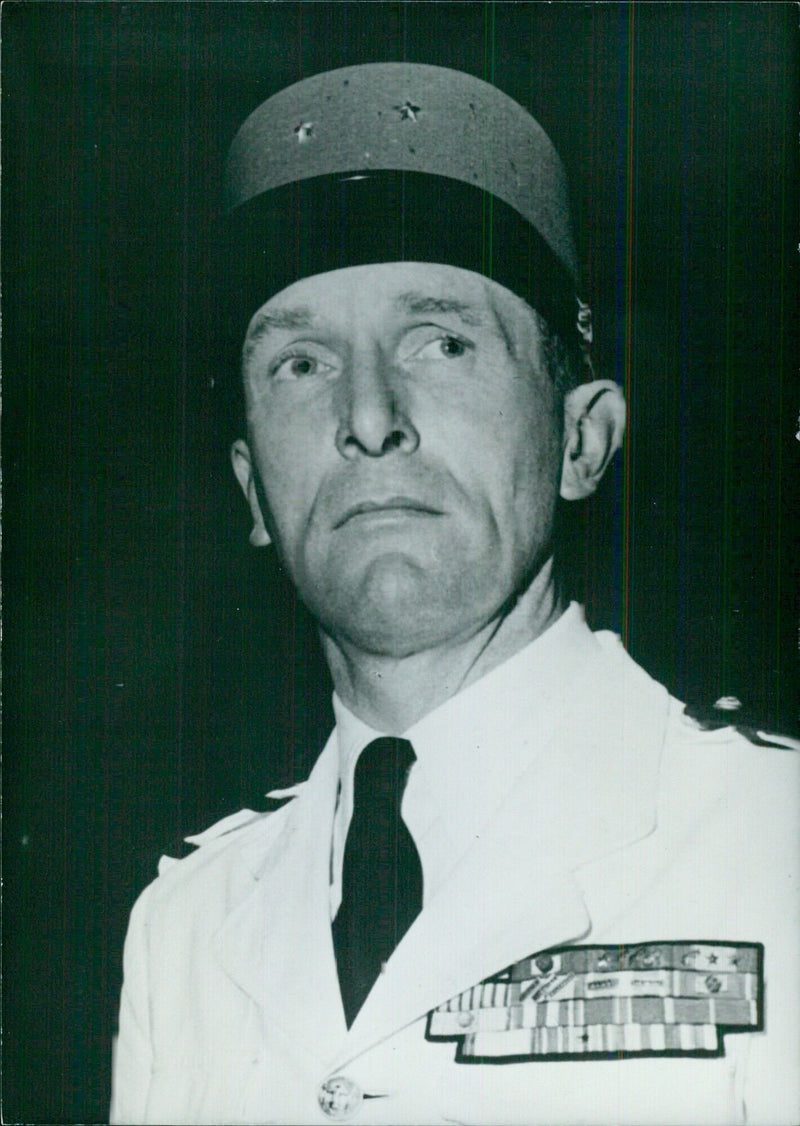 French Service Chiefs: GENERAL MARIE-PAUL ALLARD - Vintage Photograph