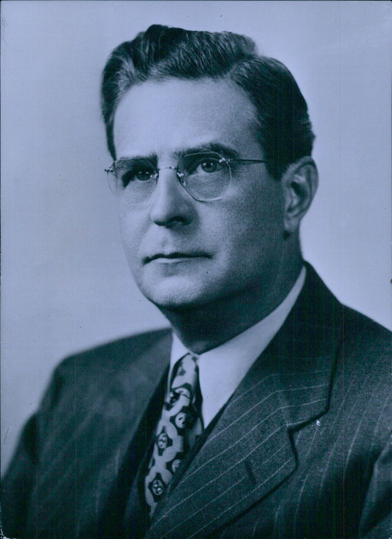 Congressman Walter E. Brehm, Republican Member of the House of Representatives for the 11th District, Ohio. - Vintage Photograph