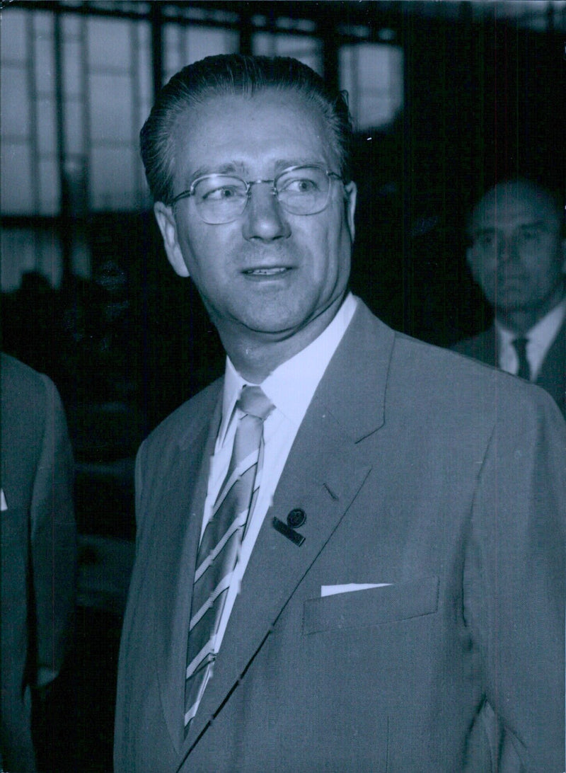 West German Trade Union Leaders - Vintage Photograph