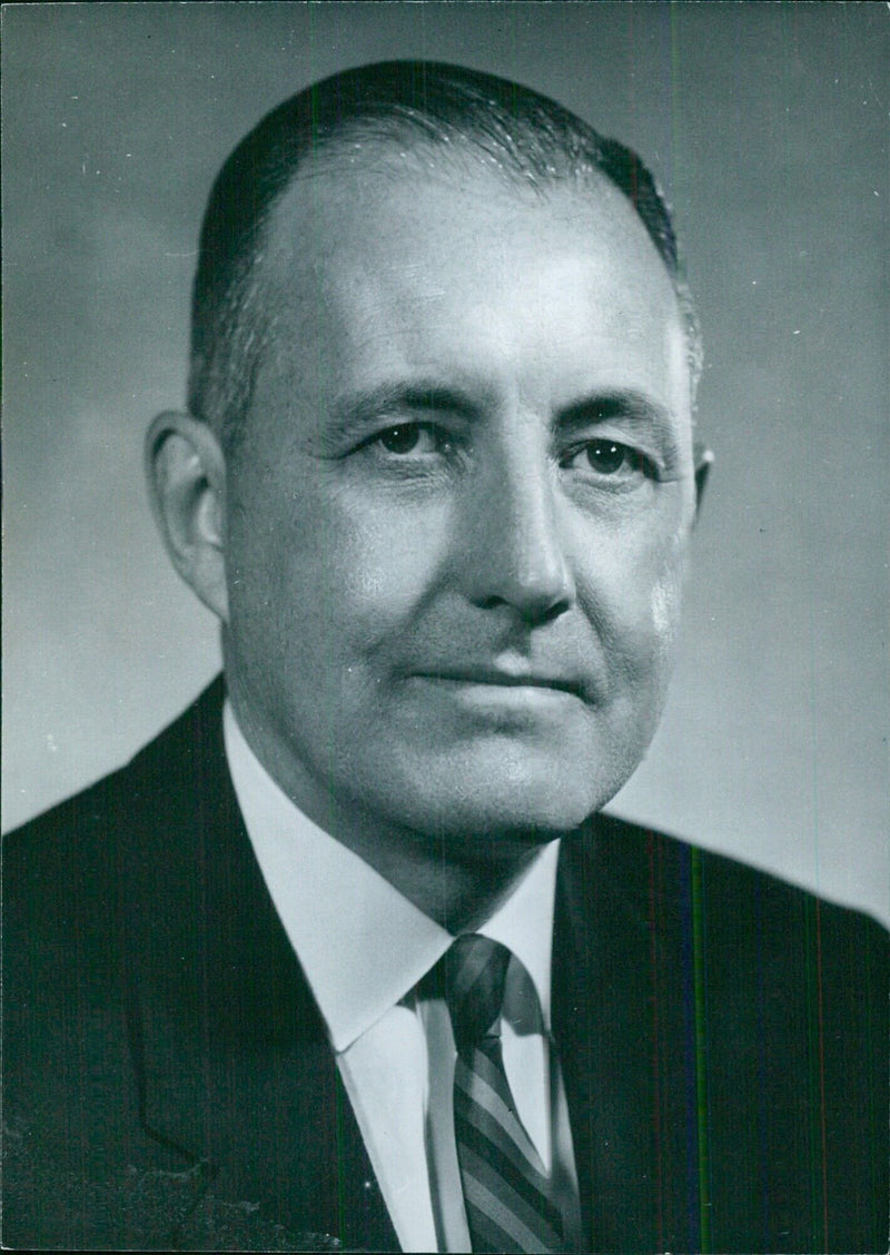 Melvin W. Alldredge, President of the Great Atlantic and Pacific Tea Company - Vintage Photograph