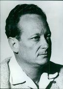 YIGAL ALLON, Minister of Labour in the Cabinet of Levi Eshkol - Vintage Photograph