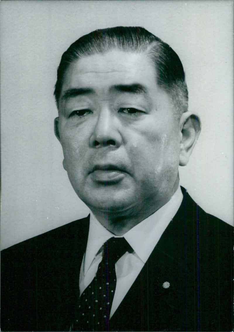 Japanese Politician Kiichi Aichi, Minister of Foreign Affairs - Vintage Photograph