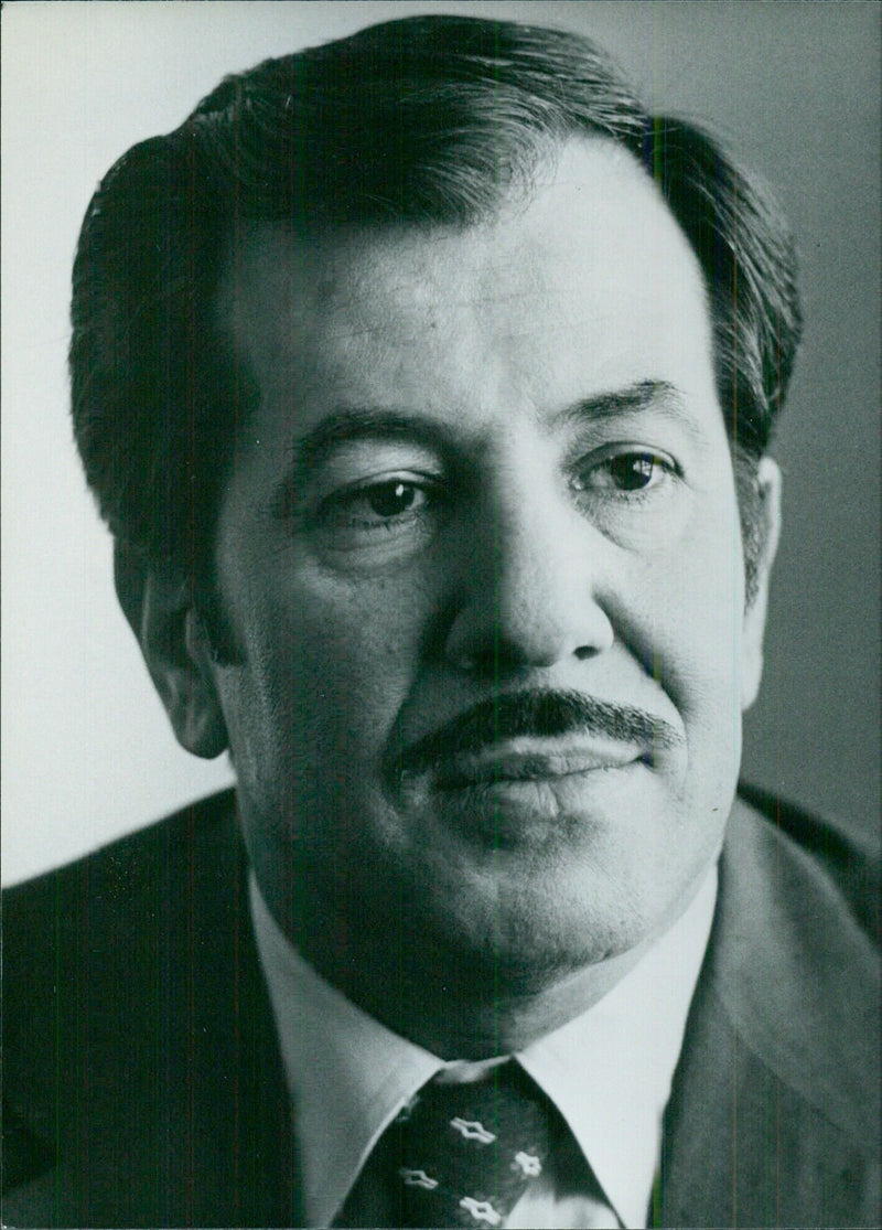 Iraqi Diplomat Salah Omar Al-Ali - Vintage Photograph