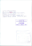 DR. Z.A. AHMED, M.P. Member of the Indian Parliament - Vintage Photograph