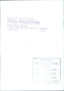 Egyptian Politician Marshal Ahmed Ismail Ali, Minister of Defence under President Sadat - Vintage Photograph