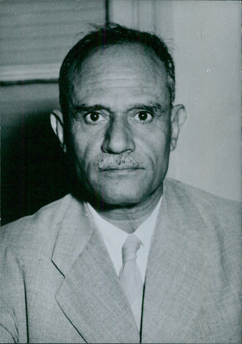 SAYED ABDEL MAGED AHMED, Minister for Finance and Commerce in General Abboud's Cabinet - Vintage Photograph