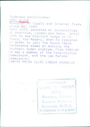 Sudanese politician Abel Alier, Minister of Supply and Internal Trade since May 1969. - Vintage Photograph