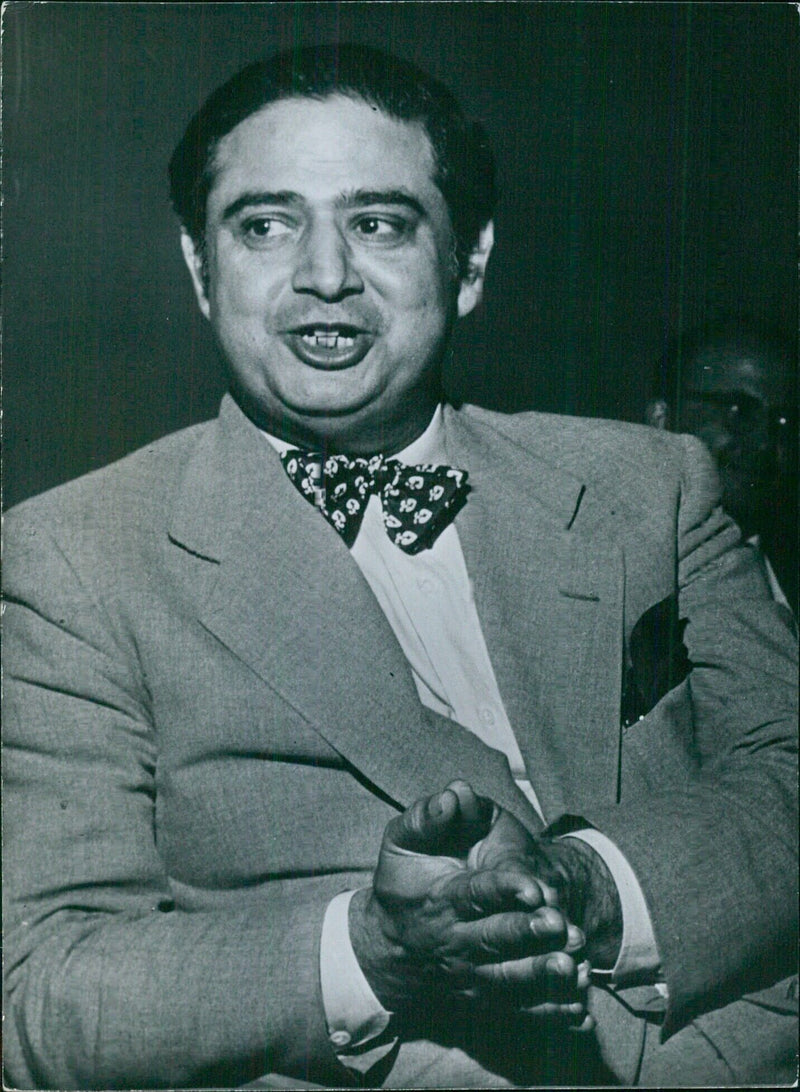 SYED AMJAD ALI Pakistan's Ambassador to the United States - Vintage Photograph