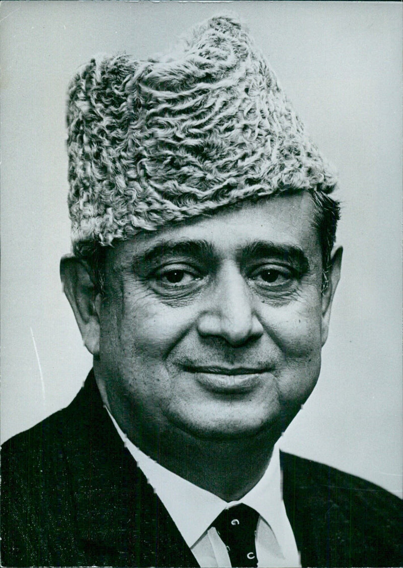 Pakistani Diplomats: AMBASSADOR SYED AMJAD ALI - Vintage Photograph