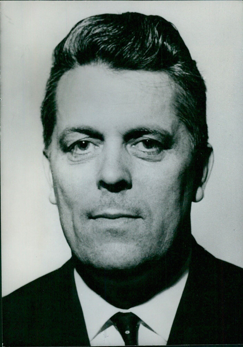 Paavo Aitio, Finnish Minister of Transport and Communications - Vintage Photograph