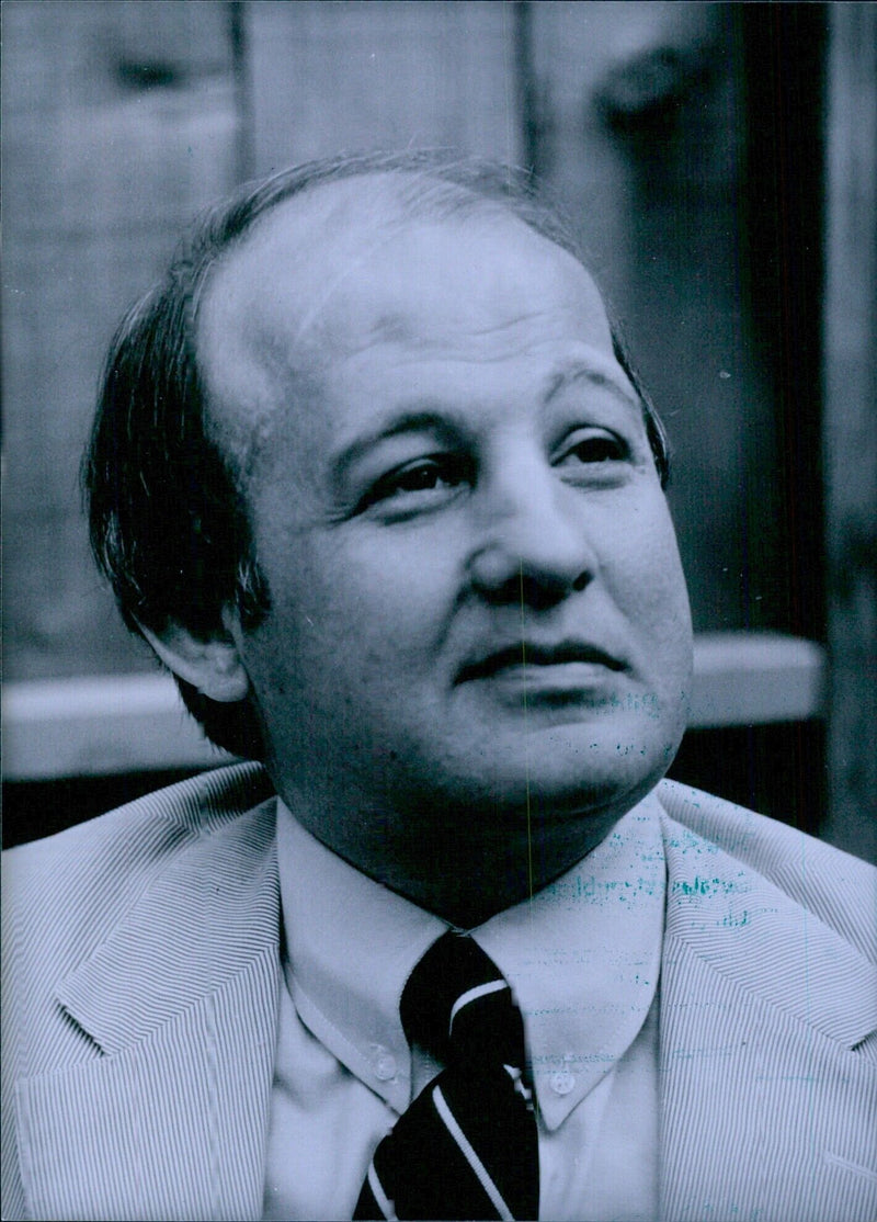 James Brady, President Reagan's Press Secretary - Vintage Photograph