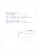 Indian Politician Sashi Bhusan in Lok Sabha - Vintage Photograph