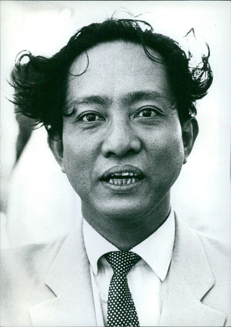 D.N. Aidit, Leader of the Communist Party in Indonesia - Vintage Photograph