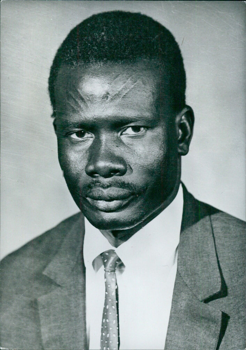 SAYED ABEL ALEIR, Vice-President of the Sudanese Republic and Minister of Southern Affairs - Vintage Photograph