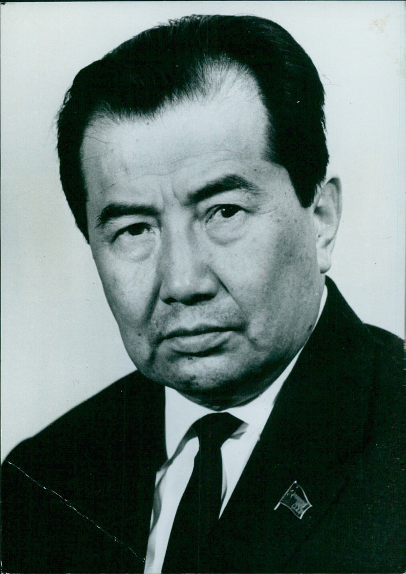 MASYMKHAN BEYSEBAYEV, Chairman of the Council of Ministers of the Kazakh Soviet Socialist Republic - Vintage Photograph